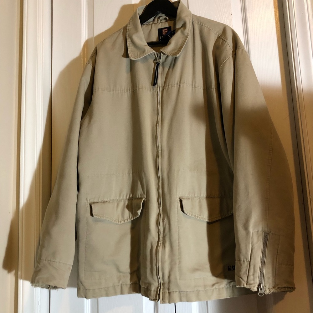 Chaps Ralph Lauren Lighweight Military Zip Up Jacket